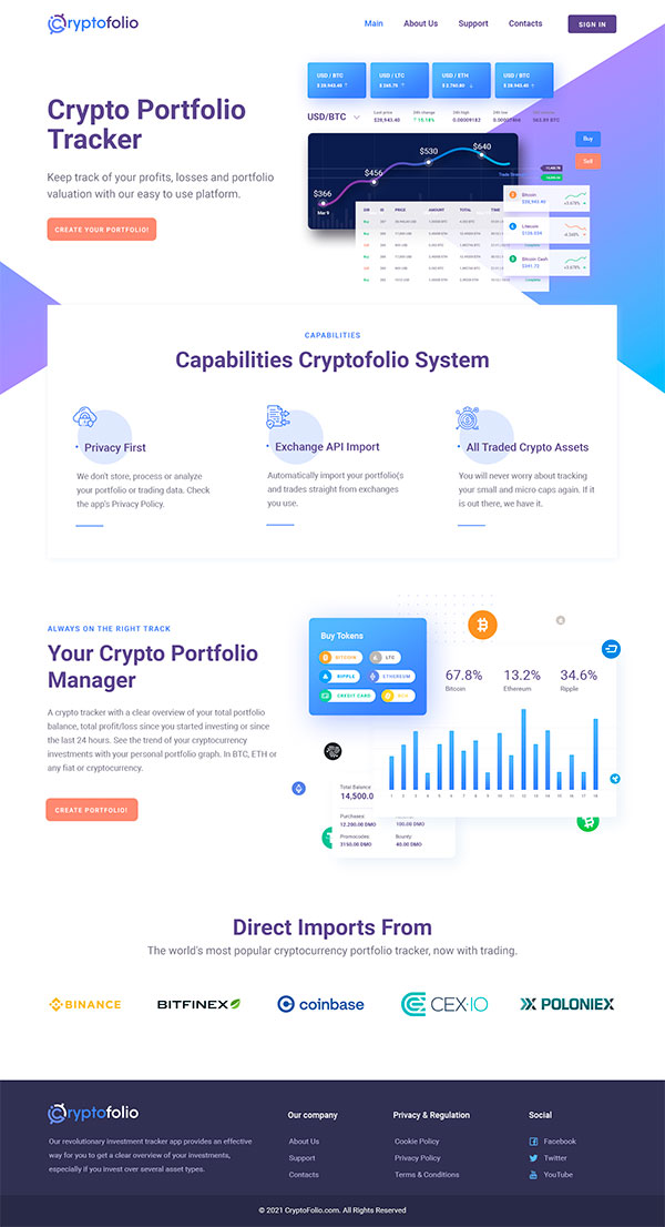 Cryptofolio